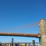 תמונה של גשר ברוקלין בפרופיל