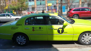 מונית צהובה בלב ניו יורק