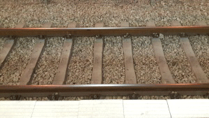 תמונה של מסילת רכבת