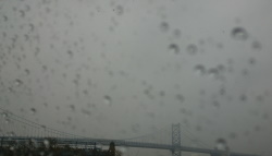 גשר בגשם
